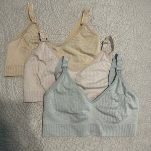 Set of 3 Nursing Bras